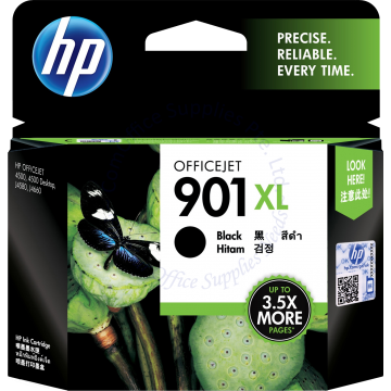 HP INK CARTRIDGE CC654AA (901XL) BLACK