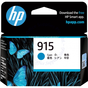HP INK CARTRIDGE 3YM15AA (915) CYAN