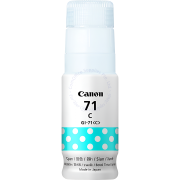 CANON INK BOTTLE GI-71C CYAN