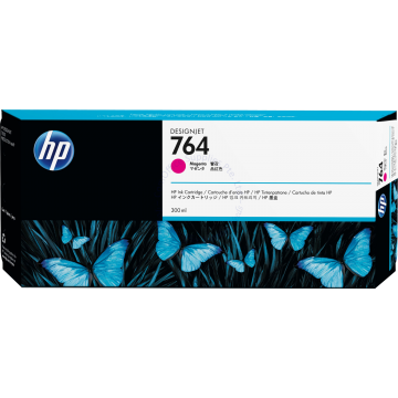 HP DESIGNJET INK CARTRIDGE C1Q14A (764) MAGENTA (300ML)