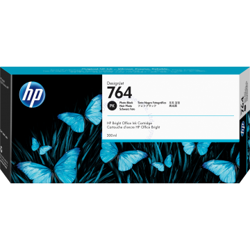 HP DESIGNJET INK CARTRIDGE C1Q17A (764) PHOTO BLACK (300ML)