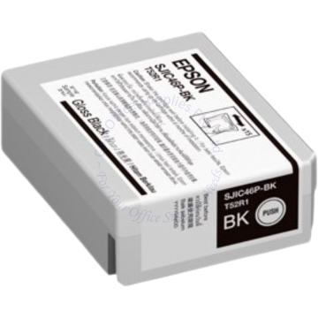 EPSON INK CARTRIDGE C13T52R100 SJIC46P-BK BLACK