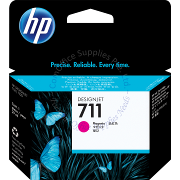 HP DESIGNJET INK CARTRIDGE CZ131A (711) MAGENTA (29ML)