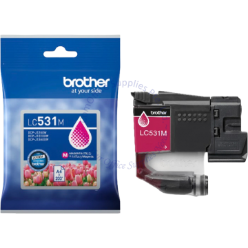 BROTHER INK CARTRIDGE LC-531M MAGENTA