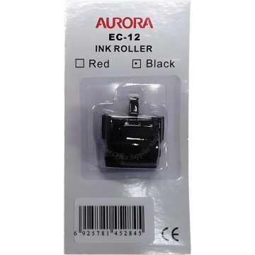 AURORA CHEQUE WRITER INK ROLLER IR-12 BLACK