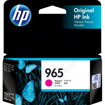 HP INK CARTRIDGE 3JA78AA (965) MAGENTA