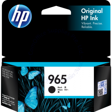 HP INK CARTRIDGE 3JA80AA (965) BLACK