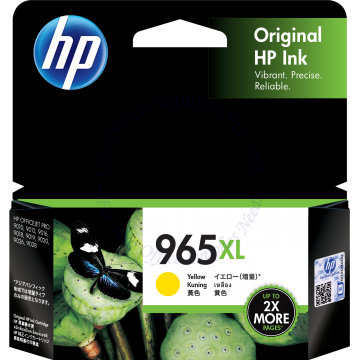 HP INK CARTRIDGE 3JA83AA (965XL) YELLOW