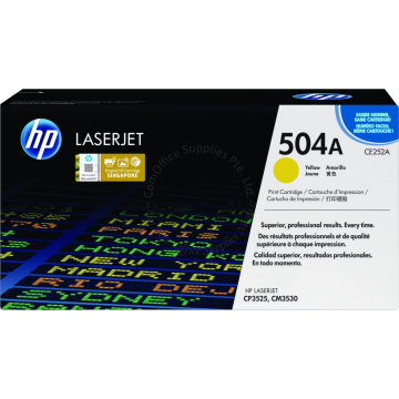 HP TONER CE252A/504A (CP3525/CM3530) YELLOW