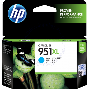 HP INK CARTRIDGE CN046AA (951XL) CYAN
