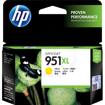 HP INK CARTRIDGE CN048AA (951XL) YELLOW