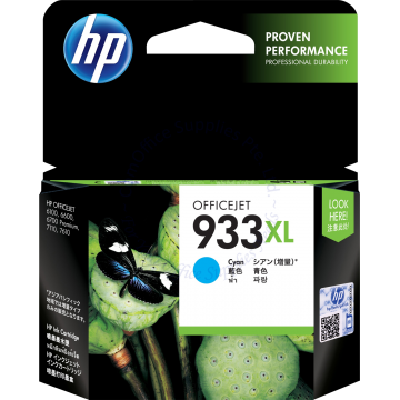 HP INK CARTRIDGE CN054AA (933XL) CYAN