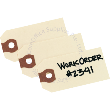 AVERY MANILA "G" TAGS #12301 35x70MM (1,000s) - UNSTRUNG