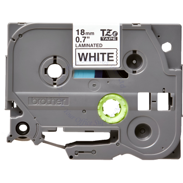 BROTHER TAPE 18MM TZE-241 BLACK/WHITE