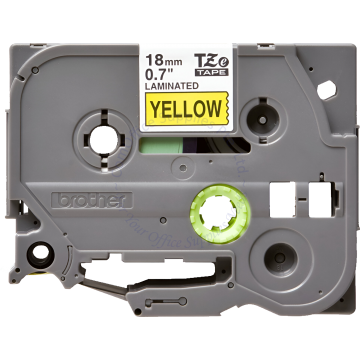 BROTHER TAPE 18MM TZE-641 BLACK/YELLOW