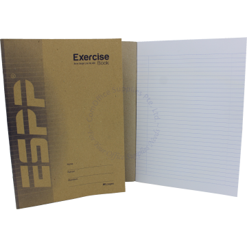 EXERCISE BOOK SOFT COVER A4 80PGS