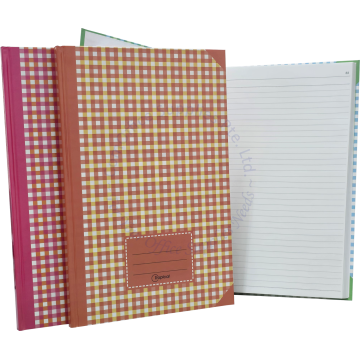 HARDCOVER BOOK F4 200PGS (W/PAGE NUMBER)