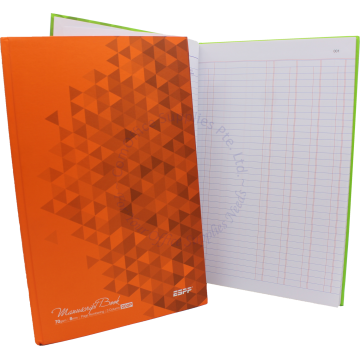 HARDCOVER 3-COLUMN BOOK F4 400PGS