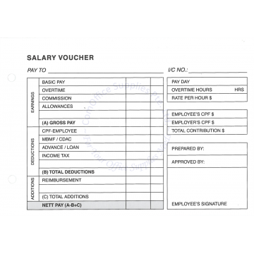 VOUCHER SALARY (50s)
