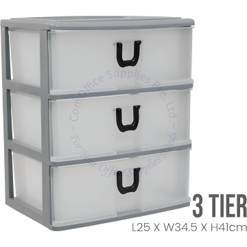 TOYOGO 3-DRAWER STORAGE #408-3