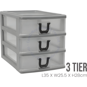TOYOGO 3-TIER DRAWER A4 #401-3