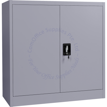 METAL HALF HEIGHT SWING DOOR CUPBOARD W915xD457xH915MM