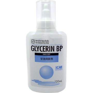 ICM PHARMA GLYCERIN BP EMOLLIENT 120ML