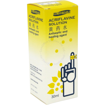 ACRIFLAVINE SOLUTION 30ML (YELLOW LOTION)