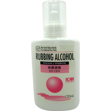 ICM PHARMA RUBBING ALCOHOL 120ML