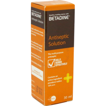 BETADINE ANTISEPTIC SOLUTION 30ML