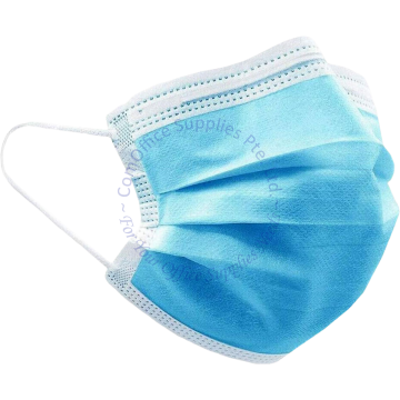 ASSURE SURGICAL EAR LOOP FACE MASK 3PLY #7M-055-IDV (50s) - INDIVIDUAL PACK