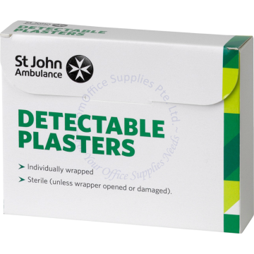 DETECTABLE BLUE PLASTER 7.5x2.5CM (100s)