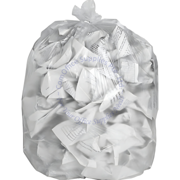 PLASTIC BAG CLEAR 30x39"x0.025MM (40s x 10PKTS)