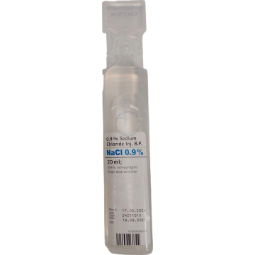 SODIUM CHLORIDE 0.9% 20ML