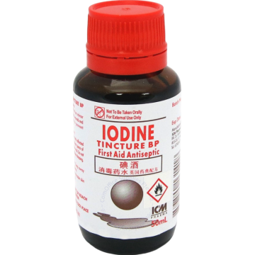 IODINE ANTISEPTIC SOLUTION 50ML