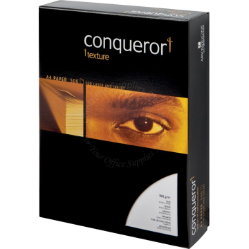 CONQUEROR PAPER A4 100G LAID - HIGH WHITE