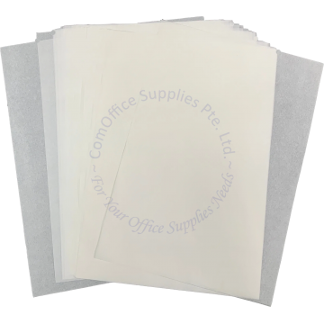 WHITE BLEACHED GREASEPROOF PAPER 51x71CM 38G (500s)