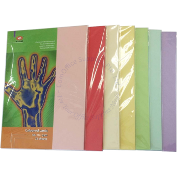 AZONE COLOR PAPER APC17A4 A4 160G (25s) - FRESH GREEN