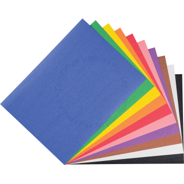 CONSTRUCTION PAPER A4 120G (40s) - ASSORTED COLORS