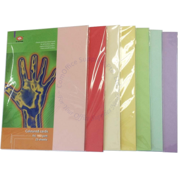 AZONE COLOR PAPER APC17A4 A4 154G (25s) - DEEP BLUE