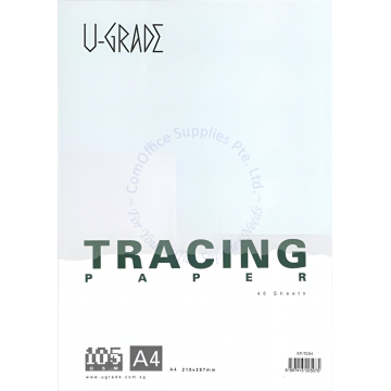 U-GRADE TRACING PAPER EP-TCA4 A4 105G (40s)