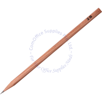 WOODEN PENCIL 2B (12s)