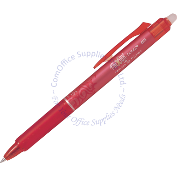 PILOT FRIXION CLICKER ROLLER BALL PEN BLRT-FR5 0.5MM RED