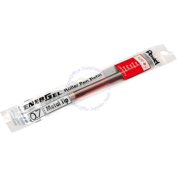 PENTEL ENERGEL ROLLER PEN REFILL LR7-BX 0.7MM RED