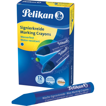 PELIKAN MARKING CRAYONS 762 BLUE