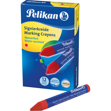 PELIKAN MARKING CRAYONS 762 RED