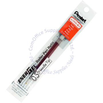 PENTEL ENERGEL ROLLER PEN REFILL LRN5-BX 0.5MM RED
