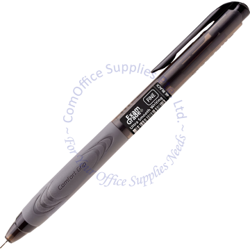 STABILO EXAM GRADE RETRACTABLE BALL PEN 388/1-46 BLACK
