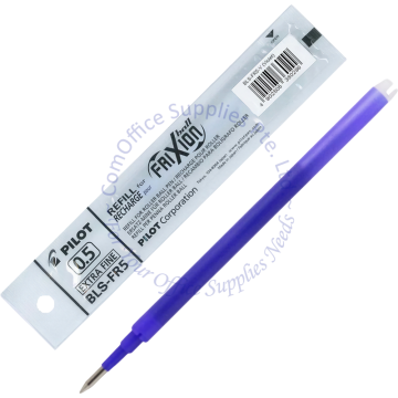 PILOT FRIXION ROLLER BALL PEN REFILL BLS-FR5 0.5MM VIOLET