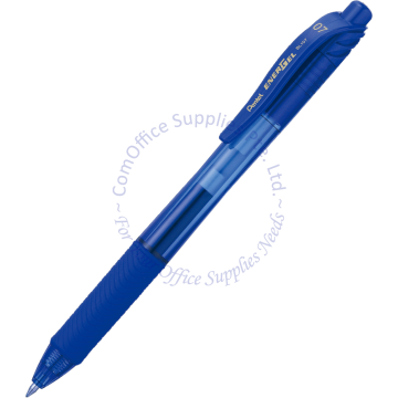 PENTEL ENERGEL-X RETRACTABLE GEL ROLLER PEN BL107-CX 0.7MM BLUE